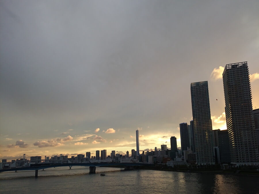 高層ビル群の街並み